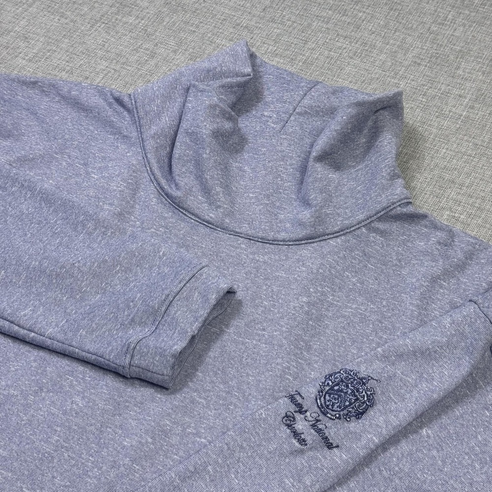 Zero Restriction Trump National Golf Pullover Womens XS Blue Long Sleeve